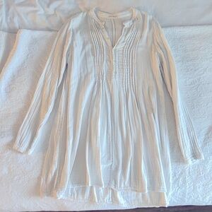 Free People White Tunic Top/Dress